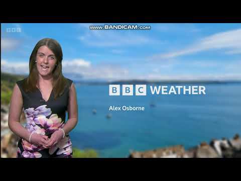 [HD] Alex Osbourne BBC Spotlight weather on BBC One April 29th 2023 - 60 fps