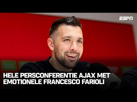 Francesco Farioli IN TRANEN op persconferentie Ajax 🥺 | Hele persconferentie na Ajax - FC Twente