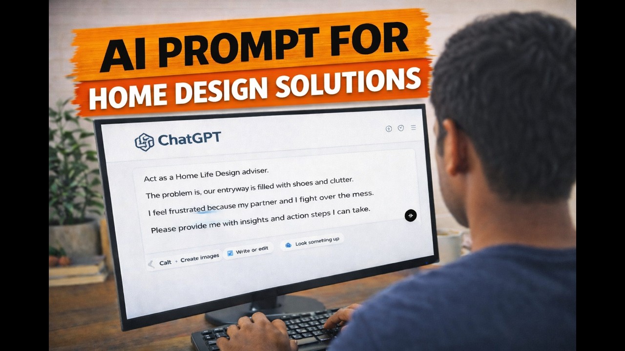AI Prompt for Home Design Solutions | A Better Way to Ask AI for Help at Home