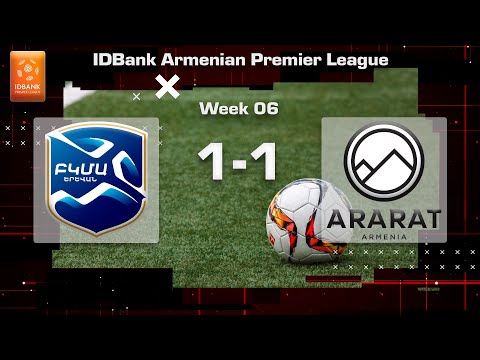 BKMA - Ararat-Armenia 1:1, IDBank Armenian Premier League 2023/24, Week 06