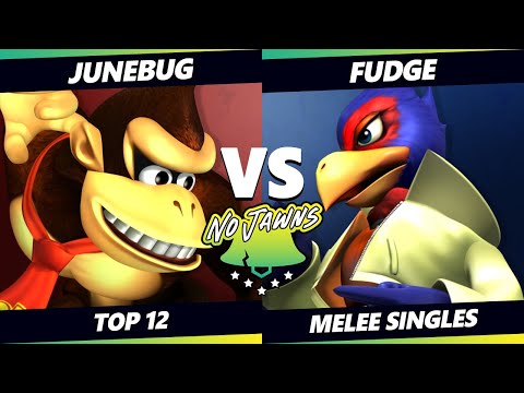 No Jawns 3 - Fudge (Falco) Vs. Junebug (Donkey Kong) Smash Melee - SSBM