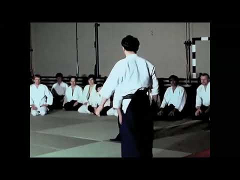 Tada Sensei in Zurich, 1974. #Aikido