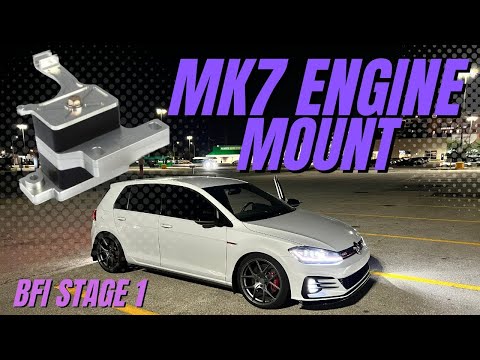 VW MK7 Engine Mount Install - BFI Stage 1 - MQB Engine Mount How-To
