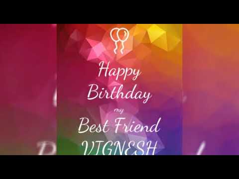 My lovable king vignesh happy birthday da vicky