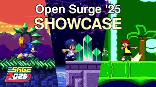 Showcase of Open Surge games on SAGE 25