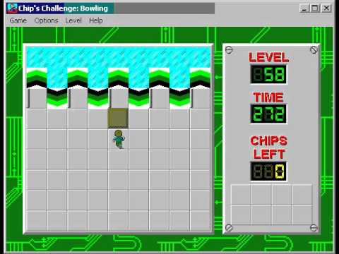 CCLP3 level 58 solution - 244 seconds