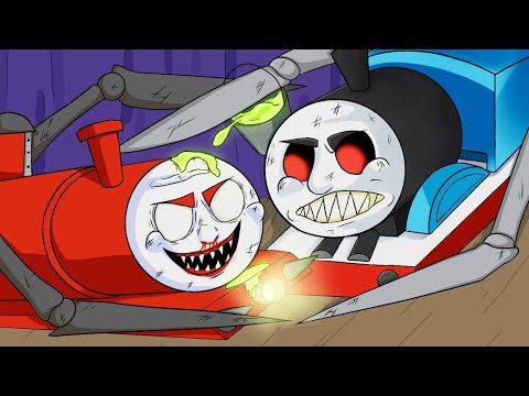 CHOO CHOO CHARLES vs. THOMAS.EXE?! (Cartoon Animation)