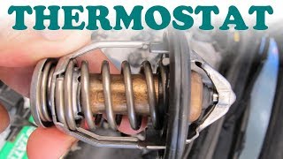 Thermostat Replacement and Coolant Flush - Camry V6