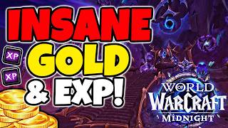 INSANE SOLO GOLD & EXP FARM in Midnight WoW | Shadowguard Point Delve Farm