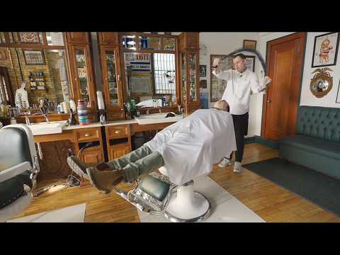Ich habe Minnesotas SELTENSTE Barbershop-Erfahrung gemacht 💈 (Rasiermesser-ASMR) 🇺🇸
