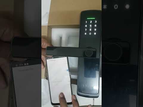Wifi Smart door lock adding in Application tuya or smartlife