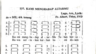 Download lagu KAMI MENGHADAP ALTARMU TUHAN || Lagu Persembahan Katolik || Lagu Misa Persembahan mp3