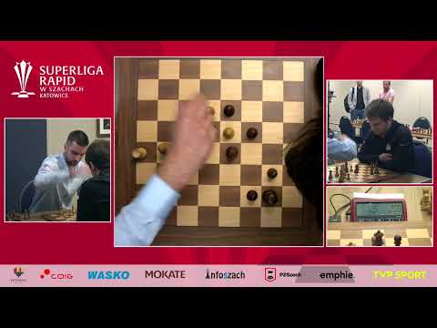 Szachowy Armagedon: IM Łukasz Licznerski - GM Andrei Volokitin, Katowice 2023