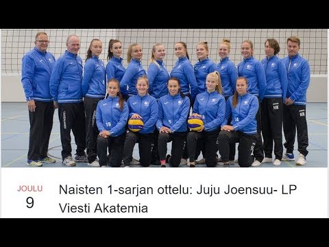 Naisten 1-sarjan ottelu: Juju Joensuu- LP Viesti Akatemia 9.12 klo 13.00