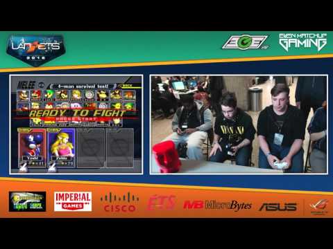 LAN ETS 2016 - Kage the Warrior (Ganon) vs Fritorosse12 (Sheik) - SSBM Singles Pools