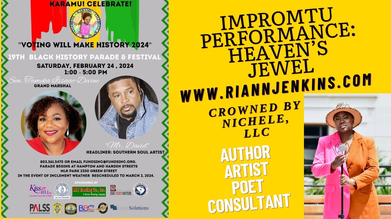 Promotional video thumbnail 2 for Poetry That Speaks Life and Empowers