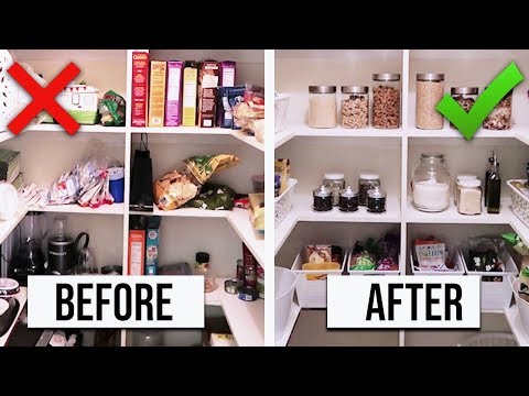 PANTRY ORGANIZATION | Quick & Easy Makeover Video