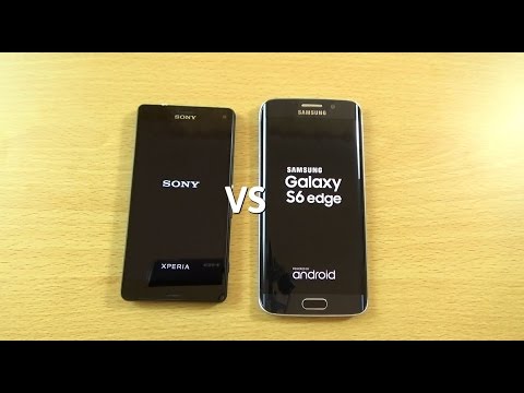Xperia Z3 Compact Official Android 5.1.1 VS Galaxy S6 Edge Official 5.1.1 - Speed Test