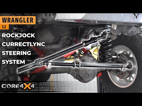 LJ Build Pt 5: RockJock Currectlync Steering — Core 4x4
