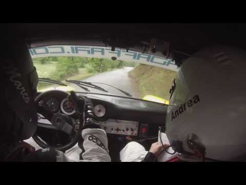 Bertinotti Marco e Andrea Rondi P 6  Pratiglione 10° Rally Memorial Conrero 2017 Porsche 911 Gr4 2°R