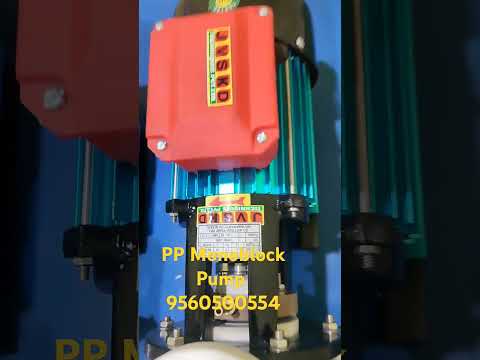 Centrifugal pp chemical transfer pump (5 m3/hr, 10 m head, 1...