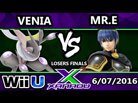S@X 153 - DA | Venia (Greninja) Vs. SS | Mr.E (Marth) SSB4 Losers Finals - Smash Wii U - Smash 4