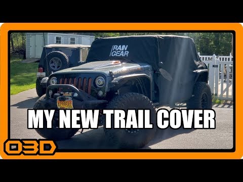Rain Gear Covers Jeep Wrangler Trail Cover - Timed Installation and Review