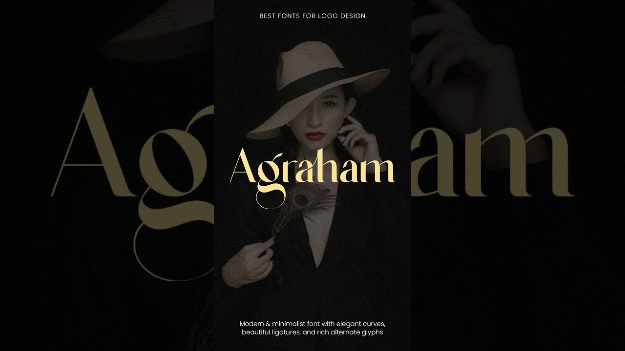 Top 10 Best Fonts for Logo Design | Professional Font Picks for Branding & Logos #graphicdesigner