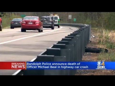 Randolph police officer Michael Beal killed in car crash on Route 3