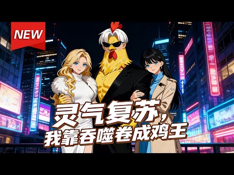 MULTISUB📢新番上线《灵气复苏，我靠吞噬卷成鸡王》第1~56集丨林天凡意外转生成了一只鸡，回到末日降临7天前，觉醒了最强吞噬系统，为了逆转前世被悲惨人生，不断战胜强敌，吞噬变强！#破晓动漫社