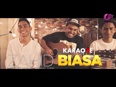 Karaoke MV - Zahid feat Viral - Biasa (Official Music Video Karaoke)