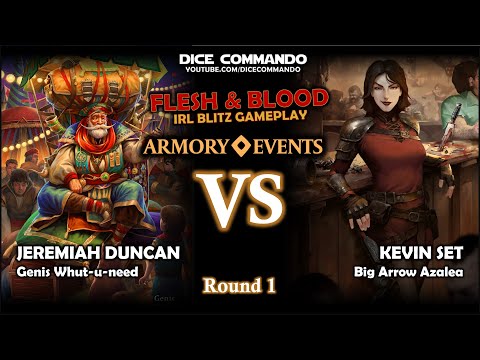 Flesh and Blood TCG | Armory Blitz Tournament | Round 1