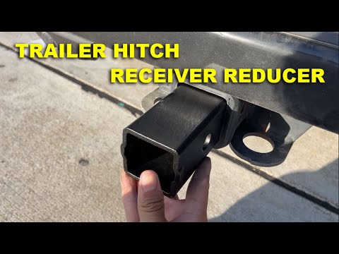 CONVERT 2-1/2" TO 2" RECEIVER TRAILER HITCH REDUCER