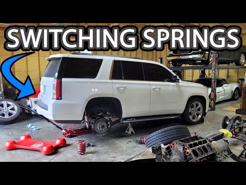 Swapping Out the Lowering Springs in the GMC Yukon (Looking for a Better Ride!)