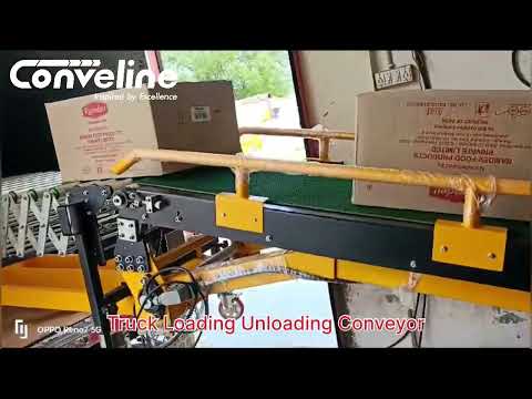 Truck Loading Unloading Conveyor