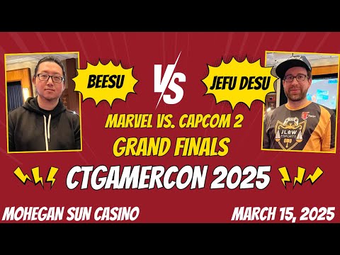 CT GamerCon 2025 MvC2 Grand Finals: Beesu vs. Jefu Desu