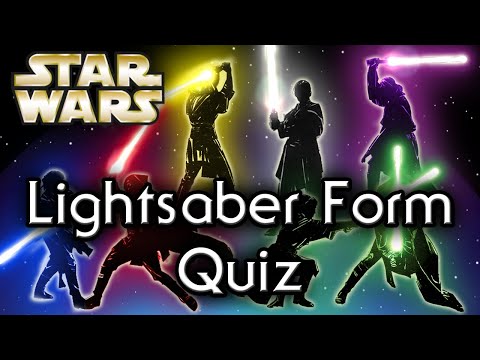 Find out YOUR Lightsaber FORM! (UPDATED) - Star Wars Quiz