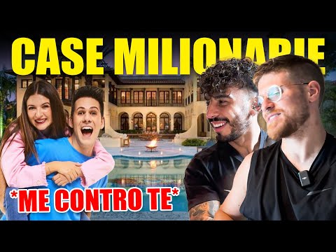 WE REACT TO THE MILLION-DOLLAR HOUSES OF ITALIAN YOUTUBERS - WE ARE SPEECHLESS, GIVE US SOME MONEY!