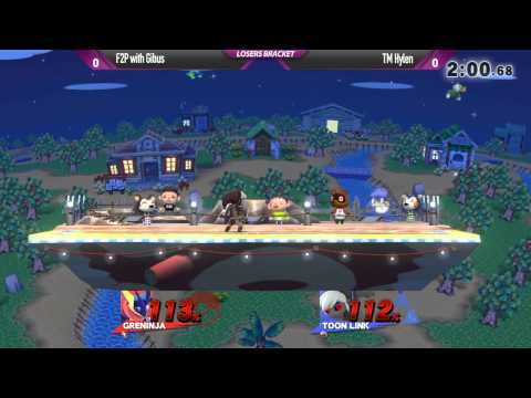 SW 22 - F2P With Gibus (Greninja) vs TM Hylen (Toon Link) - Losers Bracket