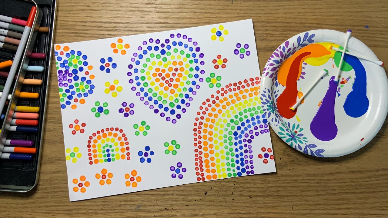 How to Q-tip paint! 🖌