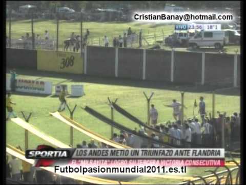Flandria 1 Los Andes 2 Primera B Metropolitana 2010 11 Los goles