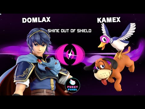 Shine Out Of Shield HDR Pools - Kamex (Duck Hunt) vs Domlax (Marth, Falco)