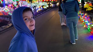 Early Christmas Lights Tour With Friends