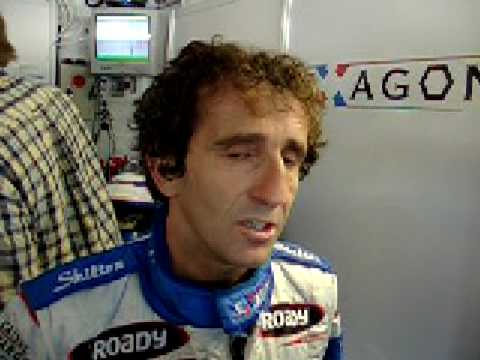 Alain Prost in Dijon 28.05.2005