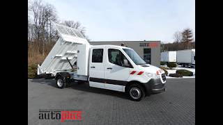 Camion plateau < 3.5t Mercedes-Benz SPRINTER 516 TIPPER DOUBLE CABIN DOKA 6 SEATS CRUISE CONTROL NAV | Image 4 - Autoline