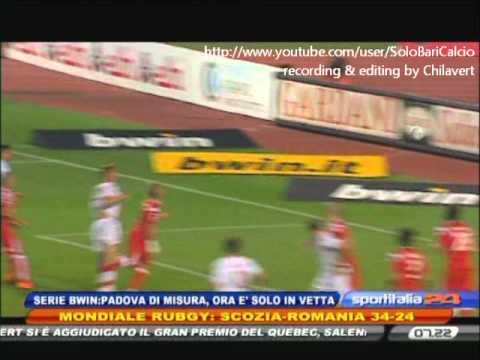 SI 10/09/2011: Padova 1 - 0 Bari
