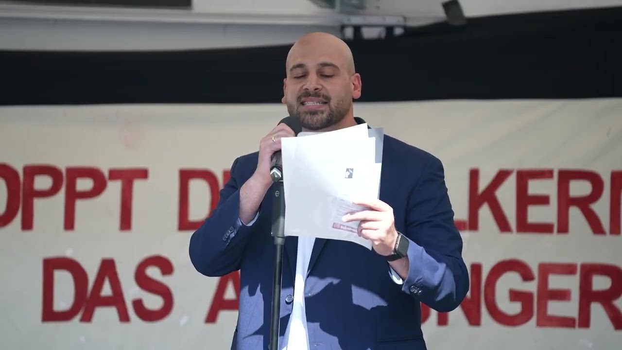 Rede von Manaf Hassan auf der Gaza-Kundgebung vom 14.06.2025