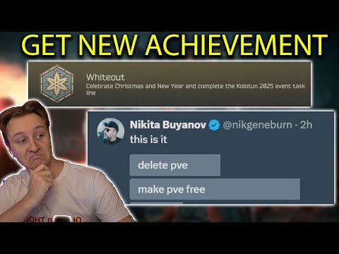 PVE will be free ? Get New achievement - Tarkov 1.0