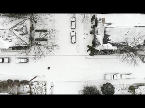 North Texas awakes to winter wonderland