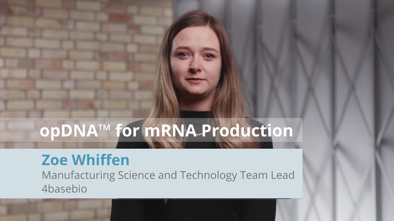 4basebio opDNA™ for mRNA Production